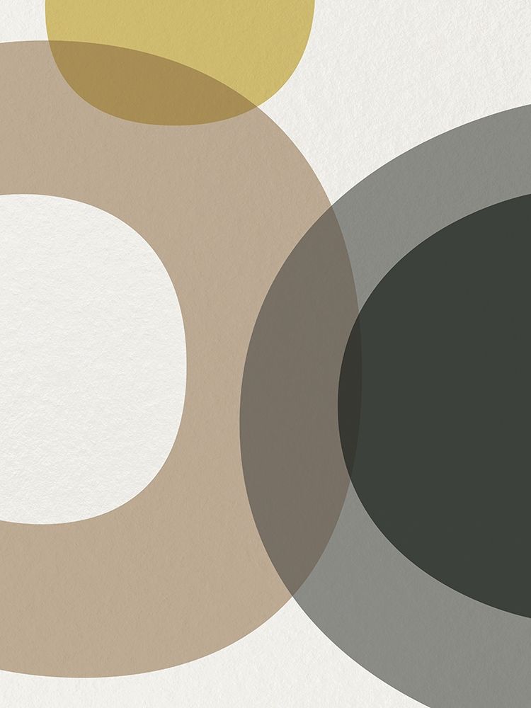 Mid Century Abstract Circle 5 art print by Urban Epiphany for $57.95 CAD
