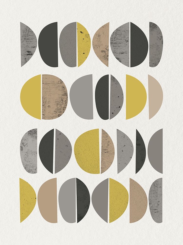 Mid Century Abstract Circle 8 art print by Urban Epiphany for $57.95 CAD