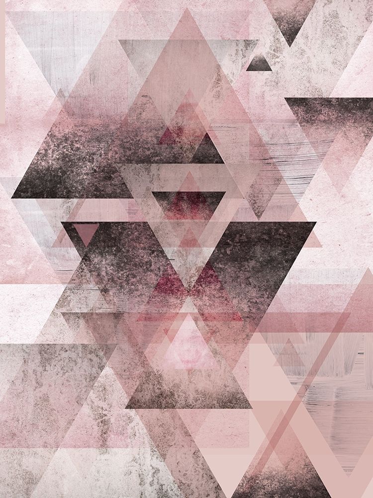 Pink Geometric art print by Urban Epiphany for $57.95 CAD