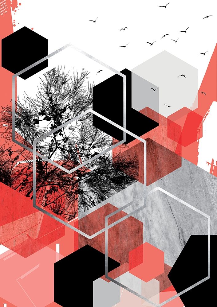 Abstract Landscape A1 art print by Urban Epiphany for $57.95 CAD