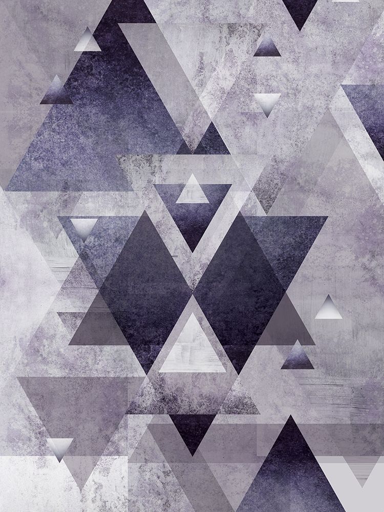 Purple Geometric art print by Urban Epiphany for $57.95 CAD