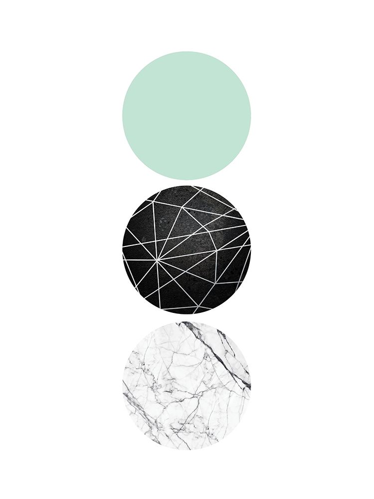 Mint Geometric 1 art print by Urban Epiphany for $57.95 CAD