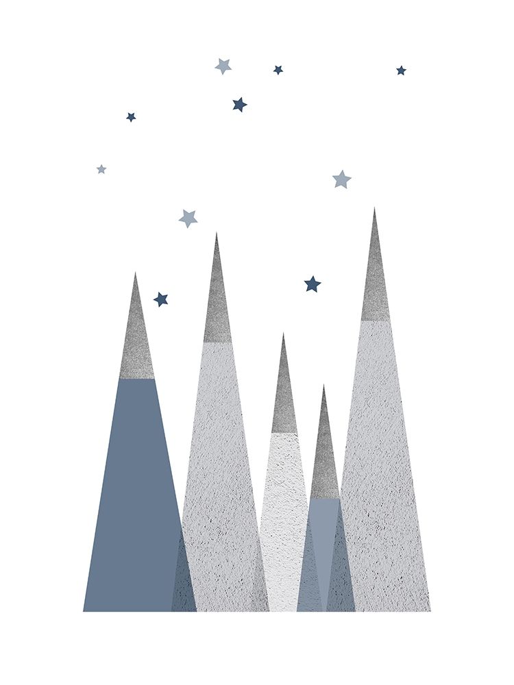 Grey Mountains 1 art print by Urban Epiphany for $57.95 CAD