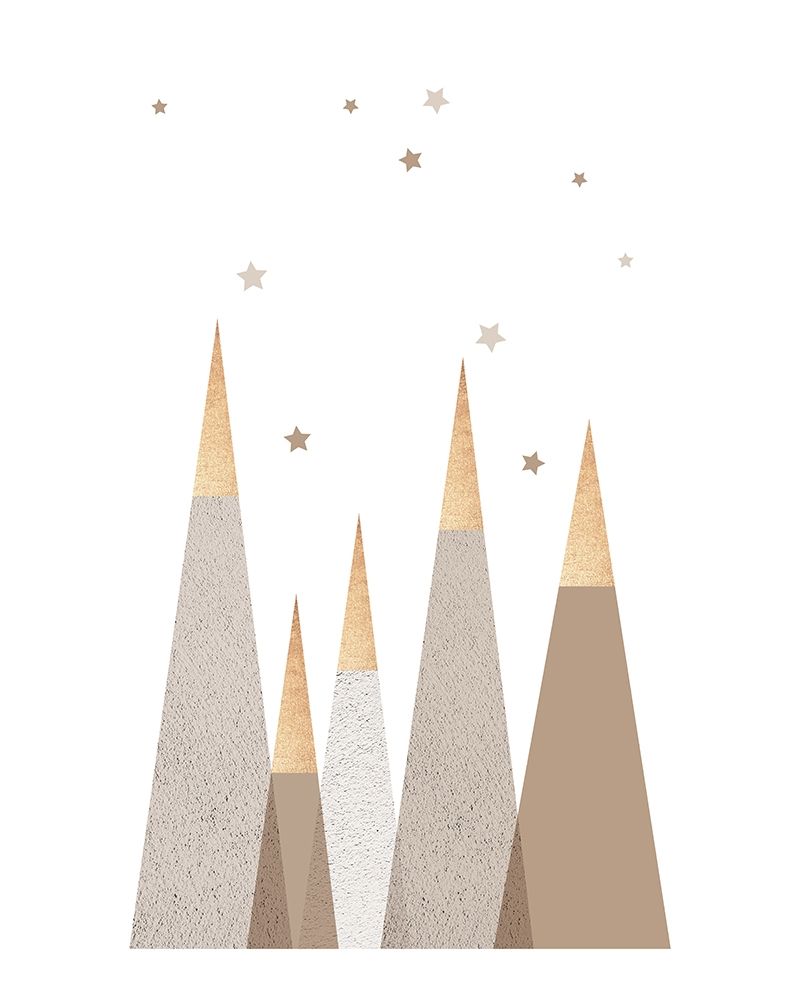 Beige Mountains 3 art print by Urban Epiphany for $57.95 CAD
