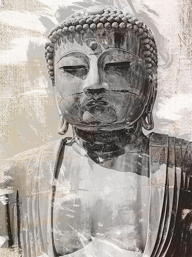Japanese Buddha Close Up art print by Urban Epiphany for $57.95 CAD