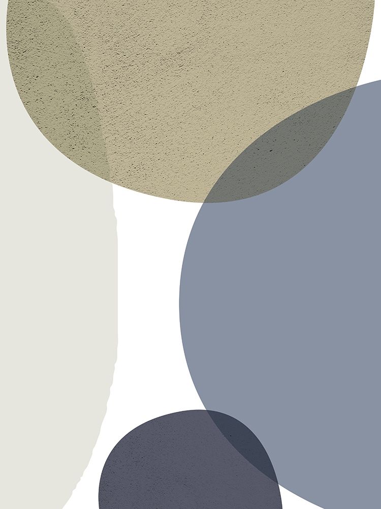 MidCentury Navy Taupe 3 art print by Urban Epiphany for $57.95 CAD