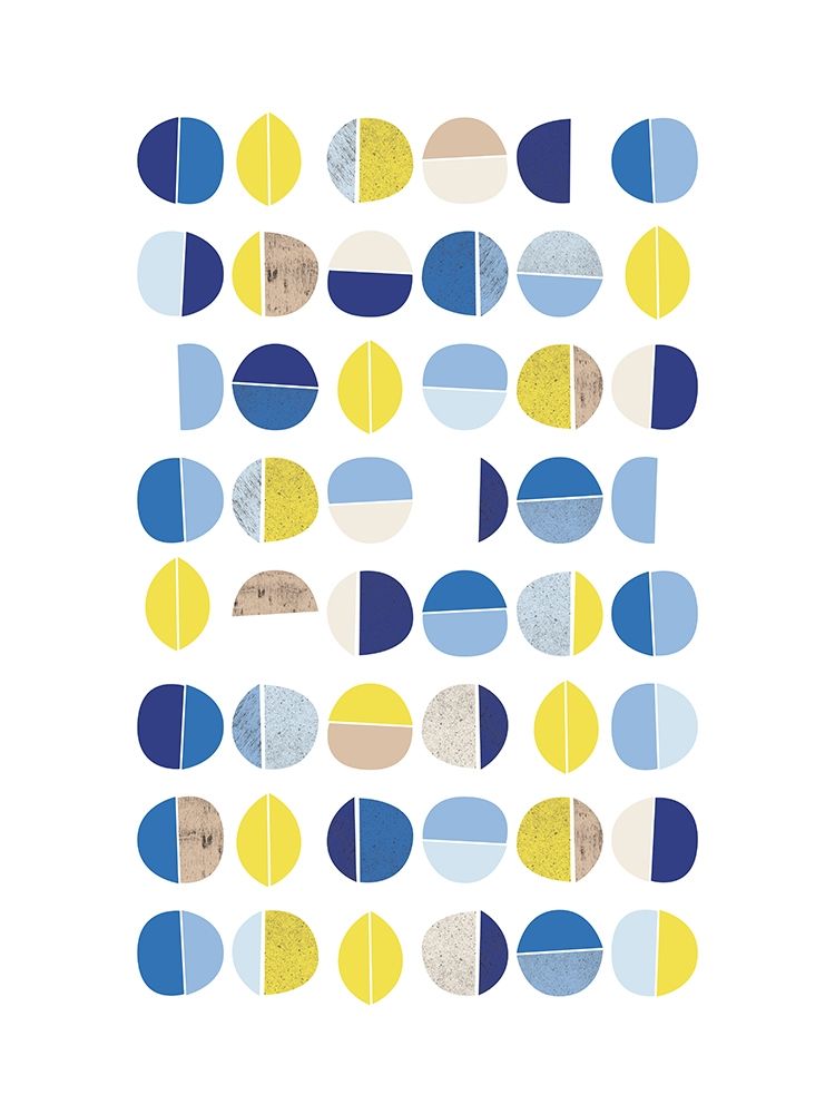 Natural Multi Dots 2 art print by Lula Bijoux and Company for $57.95 CAD