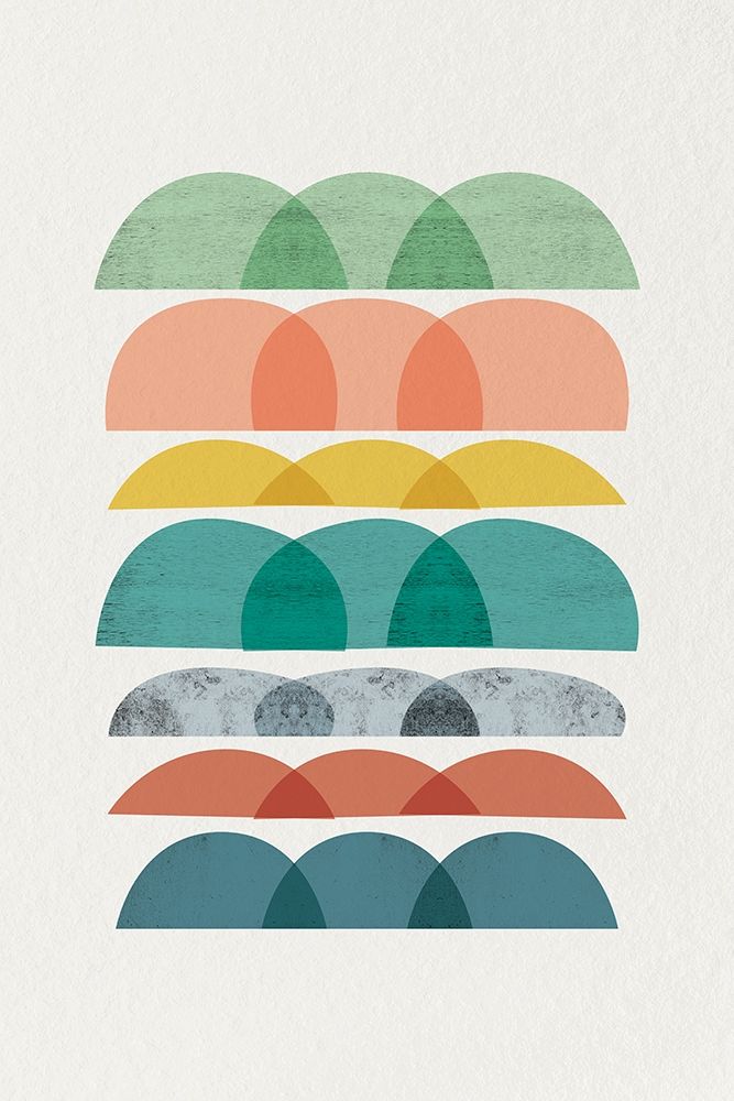 Mid Century Brights 7 art print by Urban Epiphany for $57.95 CAD