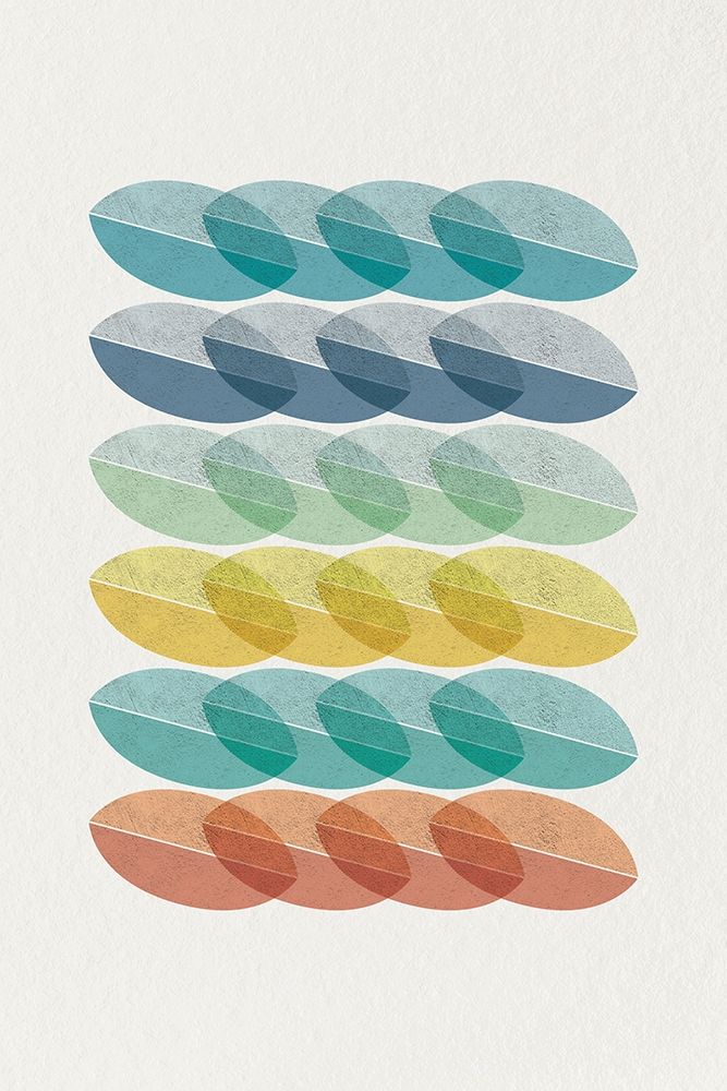 Mid Century Brights 9 art print by Urban Epiphany for $57.95 CAD