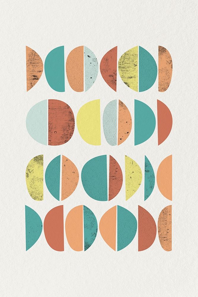 Mid Century Brights 14 art print by Urban Epiphany for $57.95 CAD
