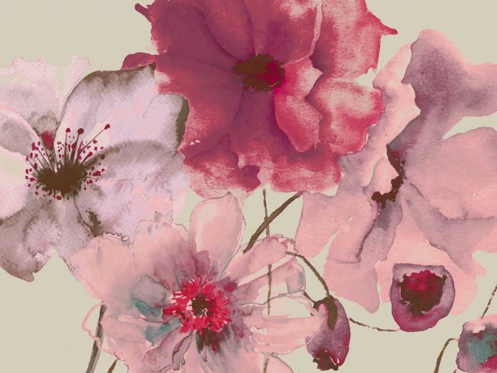 Flowering Pink Hues 2 art print by Victoria Brown for $57.95 CAD