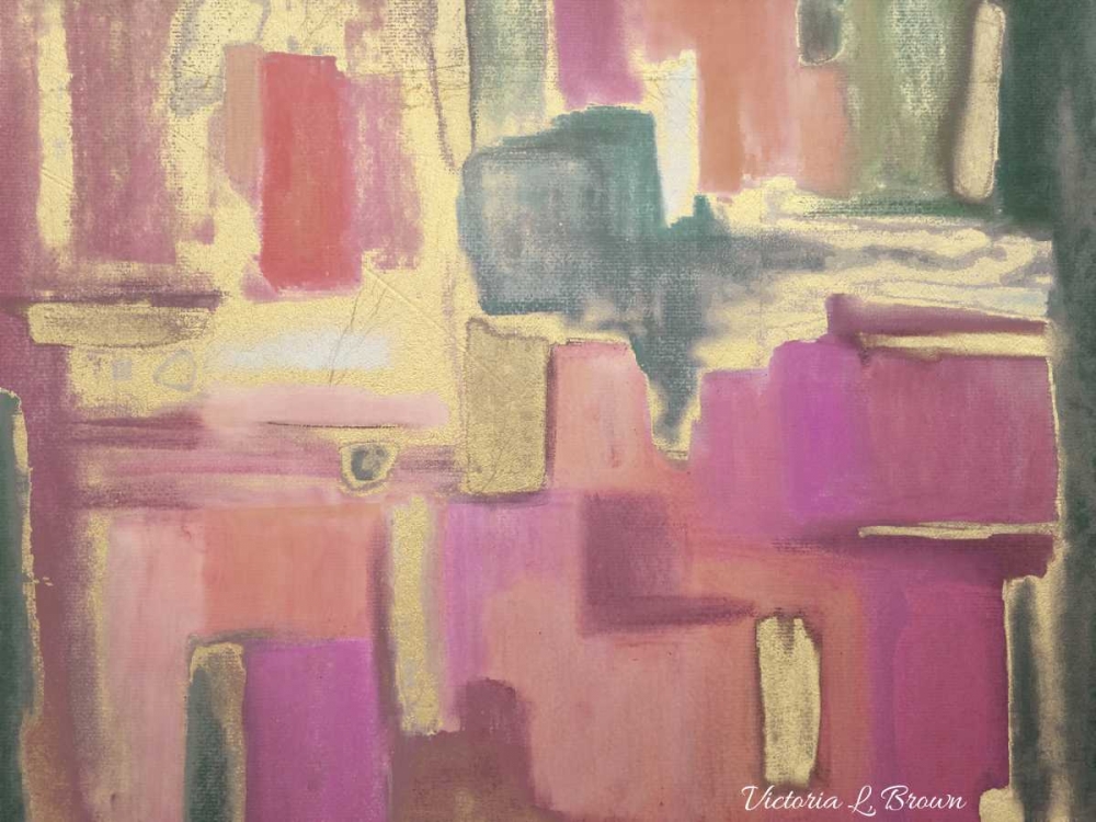 Abstract Pink art print by Victoria Brown for $57.95 CAD