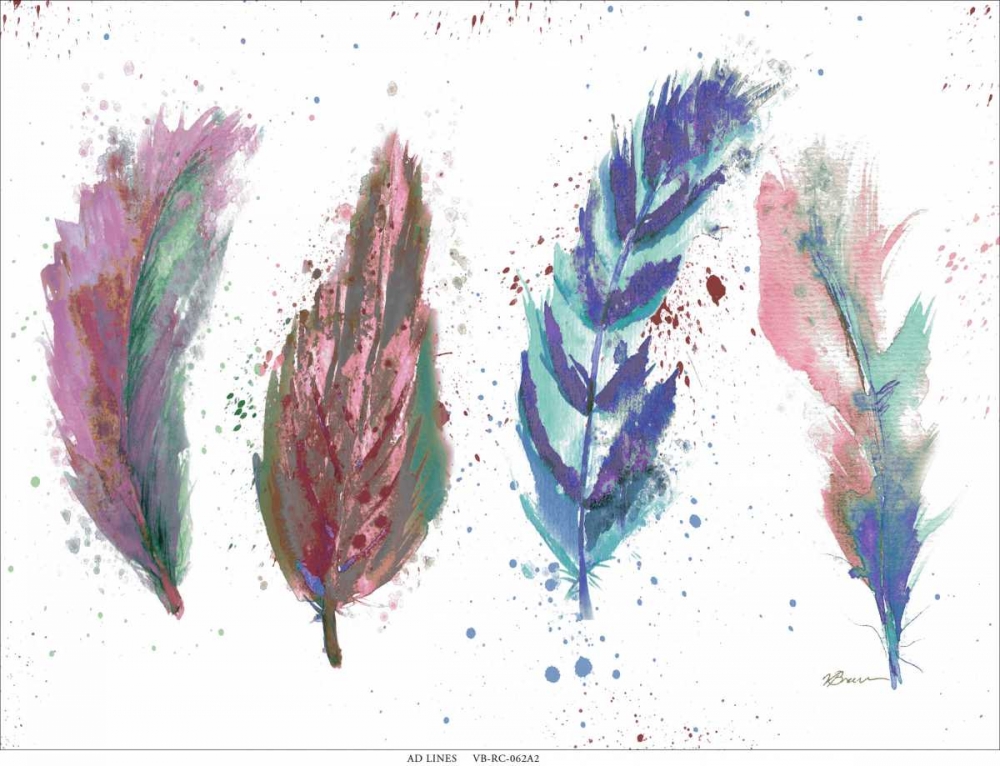 Natures Feathers art print by Victoria Brown for $57.95 CAD