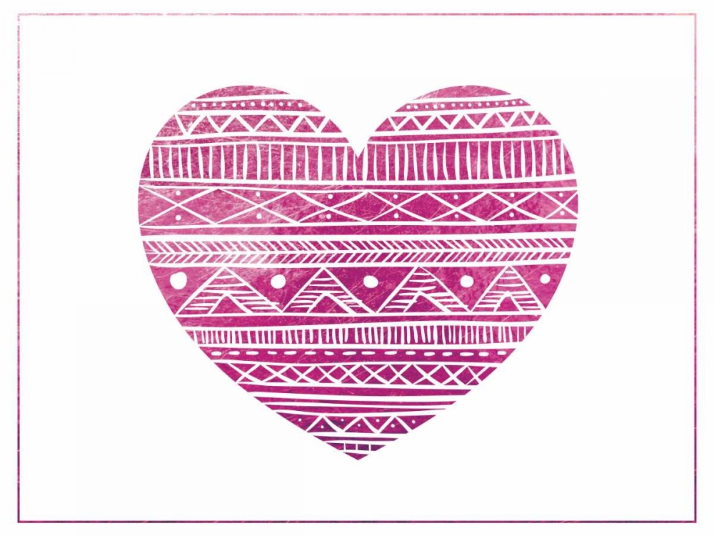Tribal Heart art print by Victoria Brown for $57.95 CAD