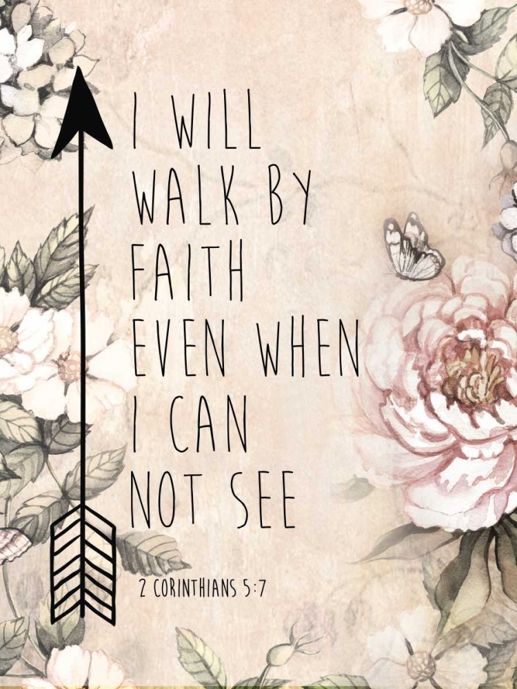 Walk By Faith art print by Victoria Brown for $57.95 CAD
