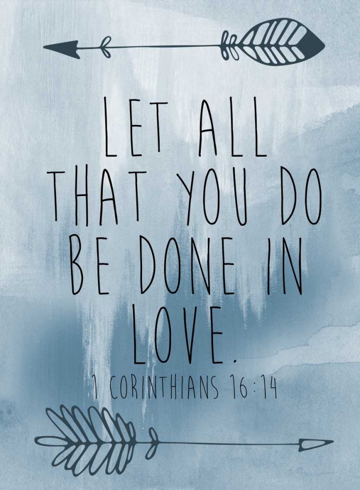Corinthians 16-14 art print by Victoria Brown for $57.95 CAD