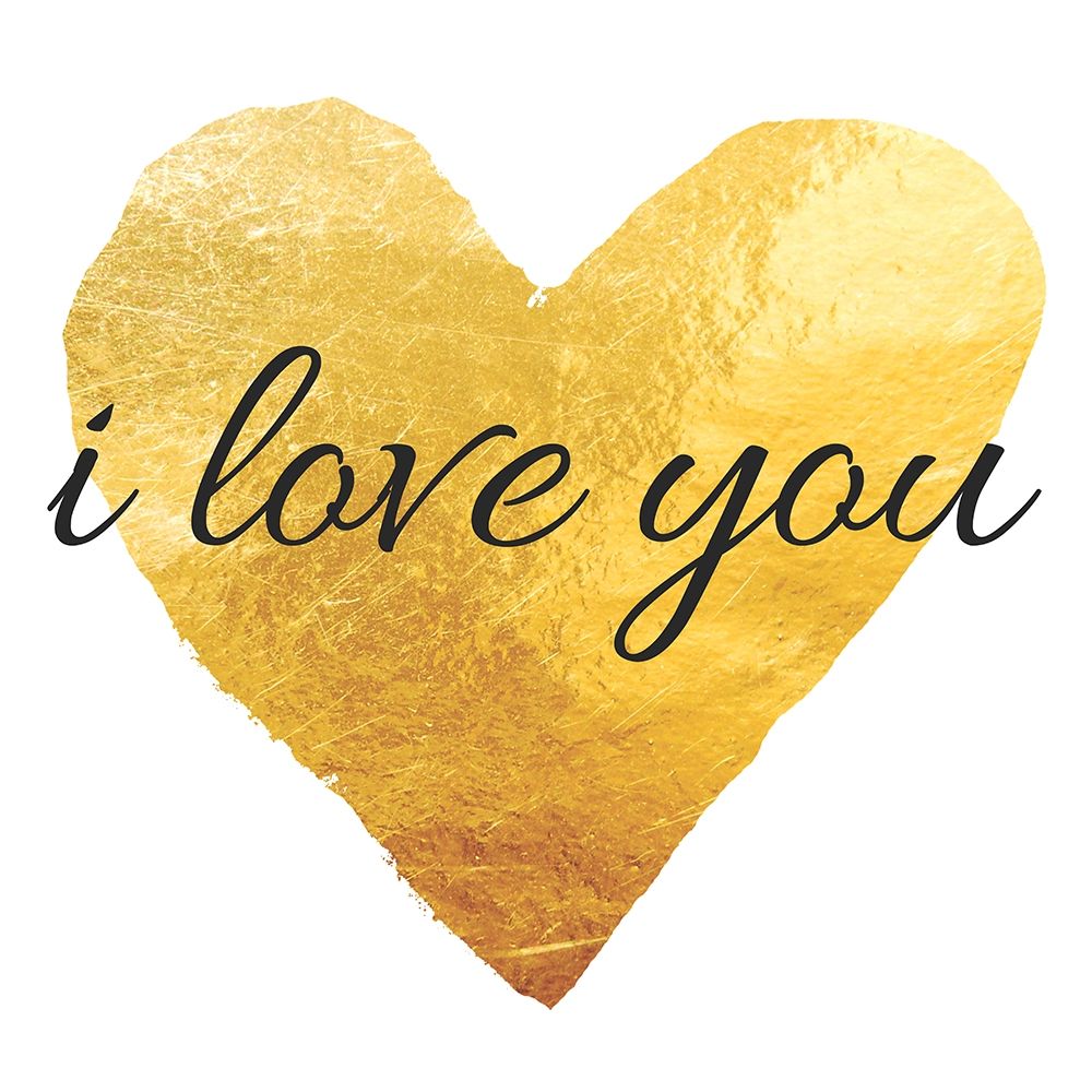 I Love You art print by Victoria Brown for $57.95 CAD
