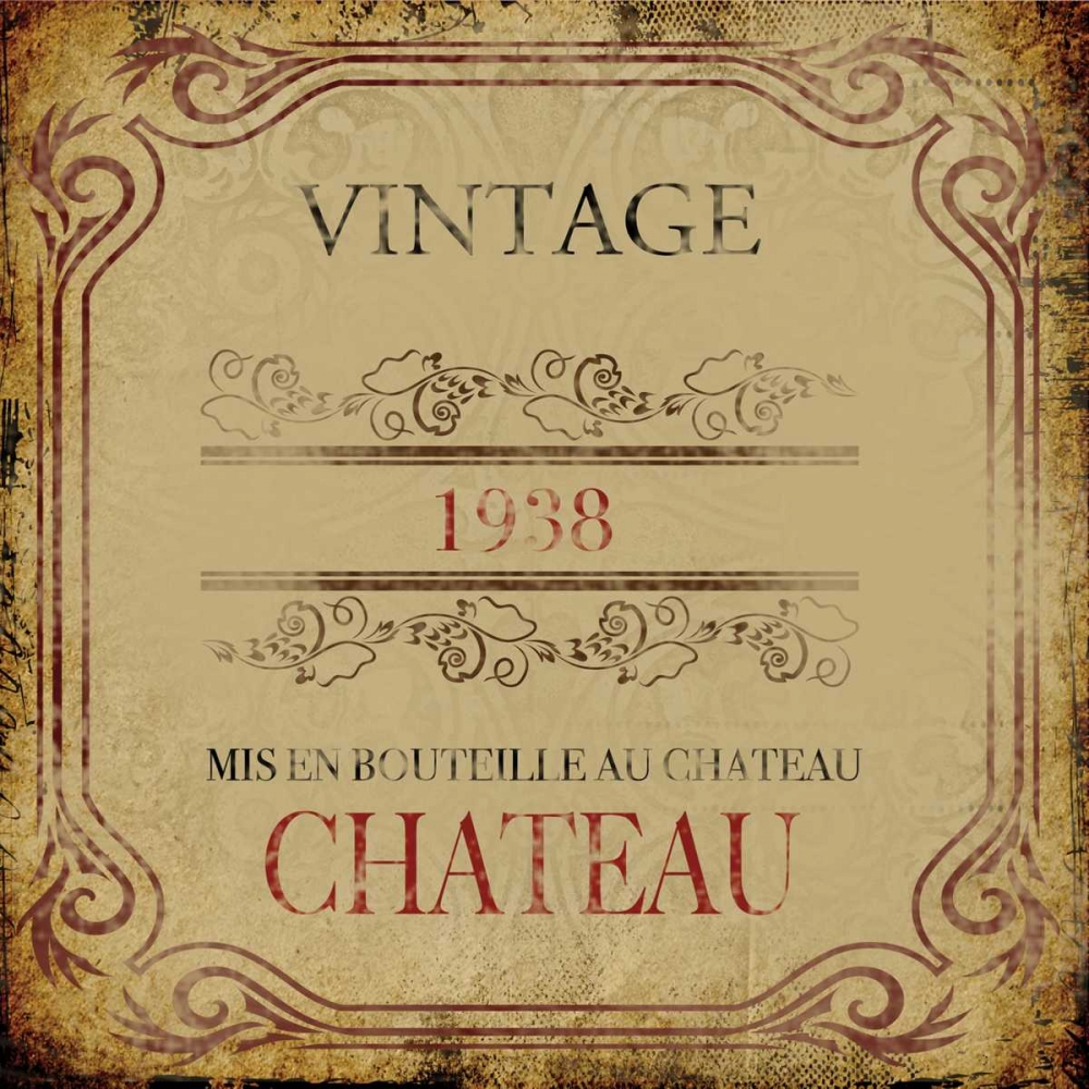 Vintage Chateau art print by Victoria Brown for $57.95 CAD