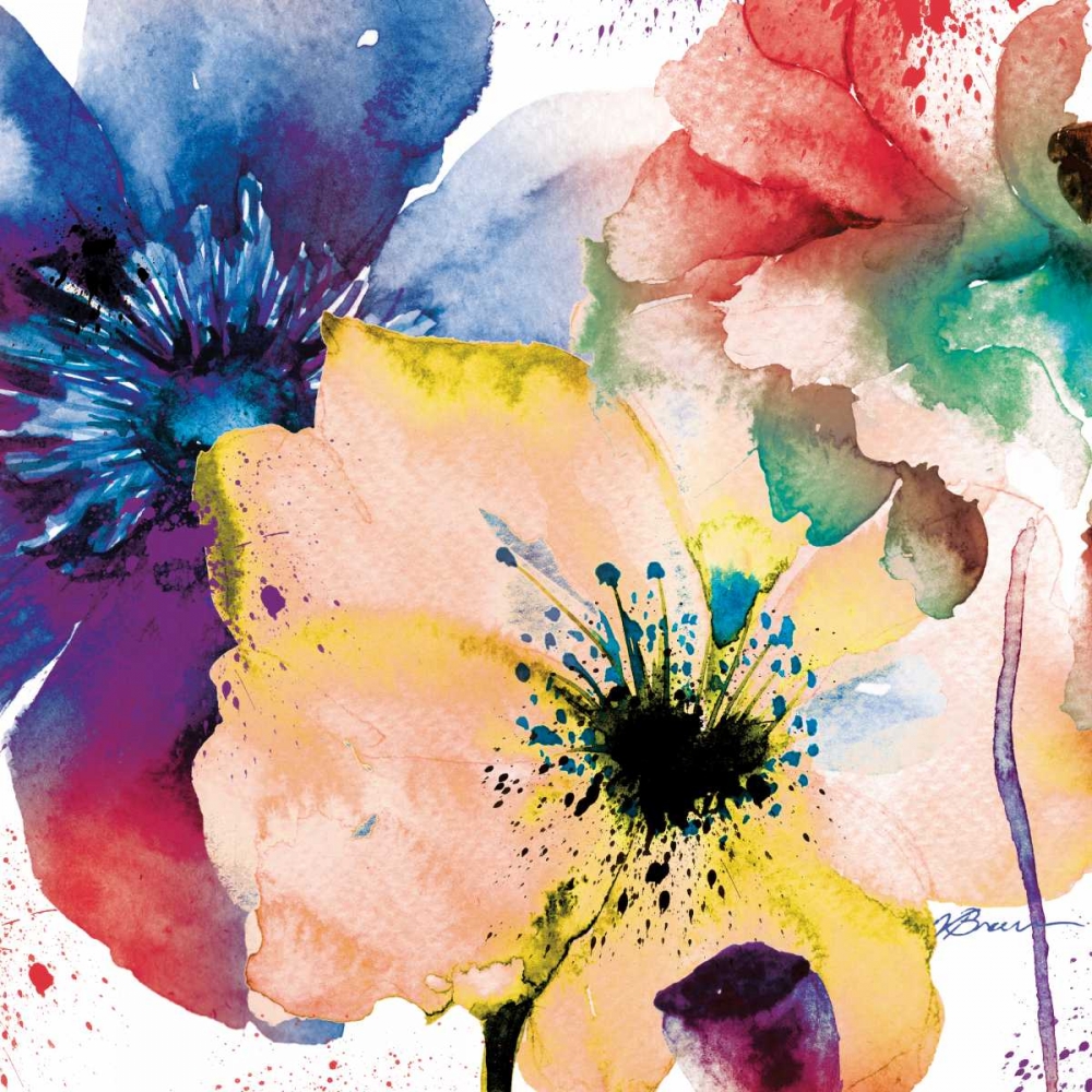 Color Flowers 2 art print by Victoria Brown for $57.95 CAD