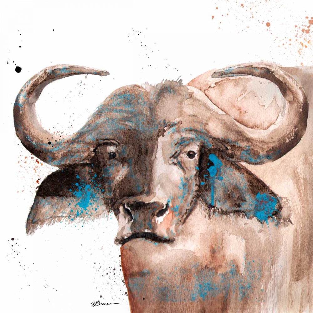 Buffalo art print by Victoria Brown for $57.95 CAD