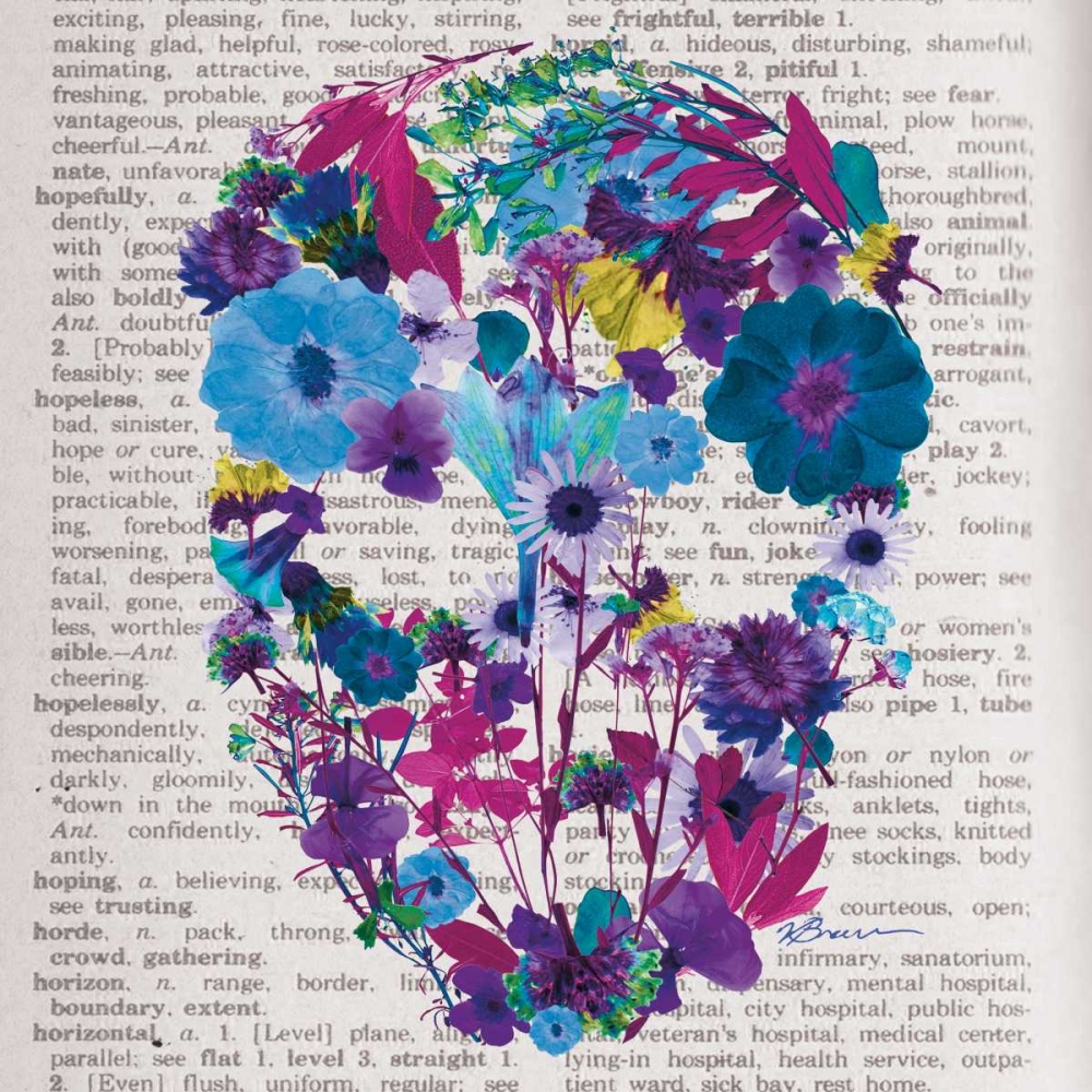 Skull 1 art print by Victoria Brown for $57.95 CAD