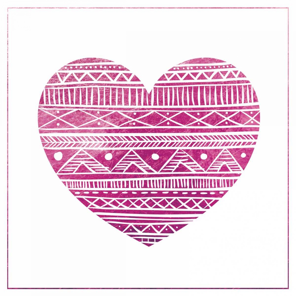 Tribal Heart 2 art print by Victoria Brown for $57.95 CAD