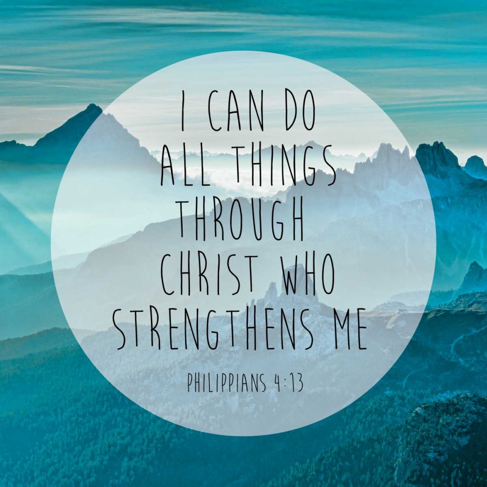 Philippians 4-13 art print by Victoria Brown for $57.95 CAD