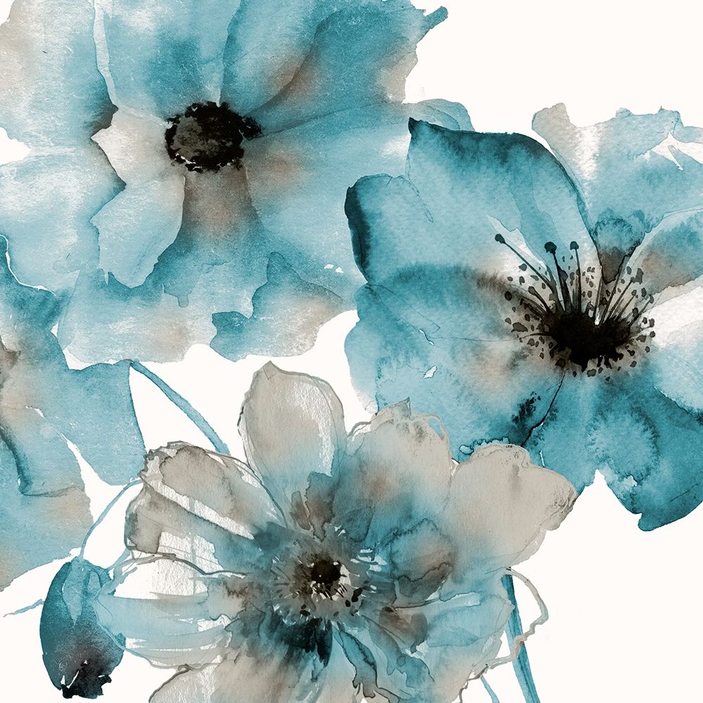 Teal Kissed art print by Victoria Brown for $57.95 CAD
