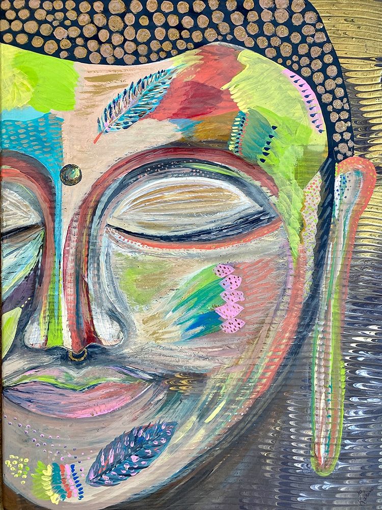 Eclectic Buddha art print by Karen Barski for $57.95 CAD