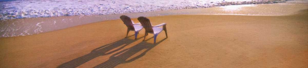 Adirondak Chair Shadows 1 art print by Suzanne Foschino for $57.95 CAD