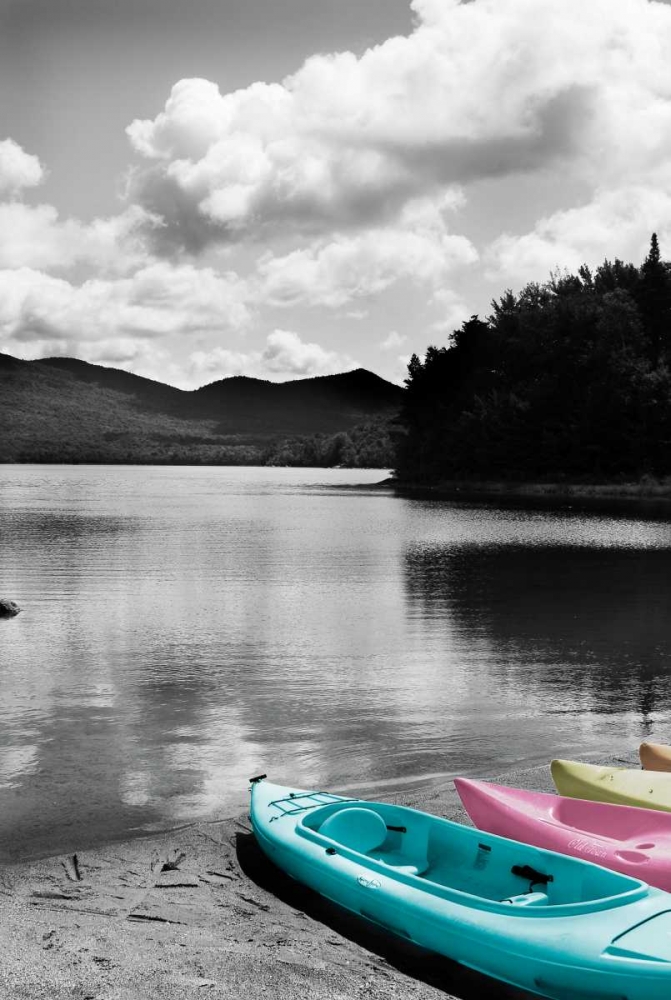 Kayak Pastels art print by Suzanne Foschino for $57.95 CAD