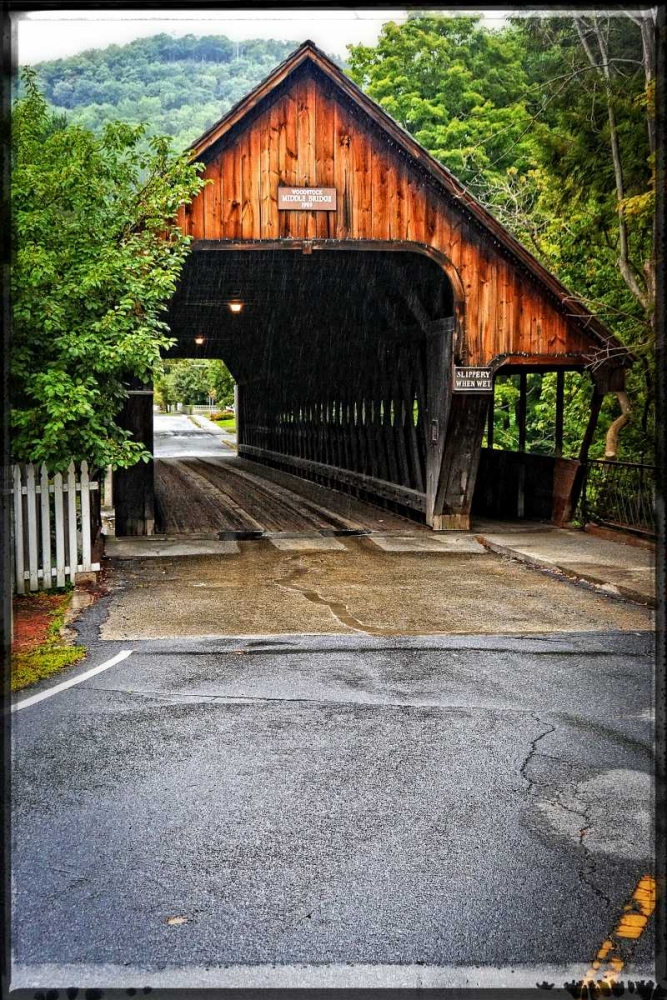 Covered Bridge art print by Suzanne Foschino for $57.95 CAD
