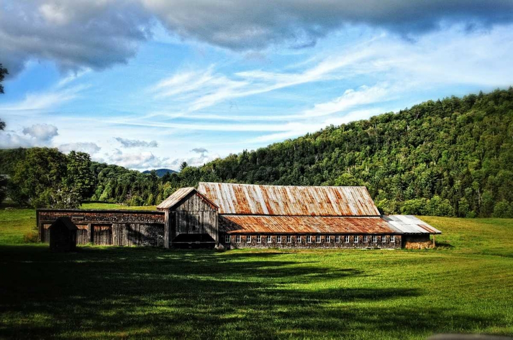 Country Barn 3 art print by Suzanne Foschino for $57.95 CAD
