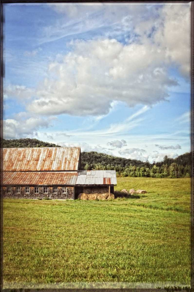 Country Barn 5 Vintage art print by Suzanne Foschino for $57.95 CAD