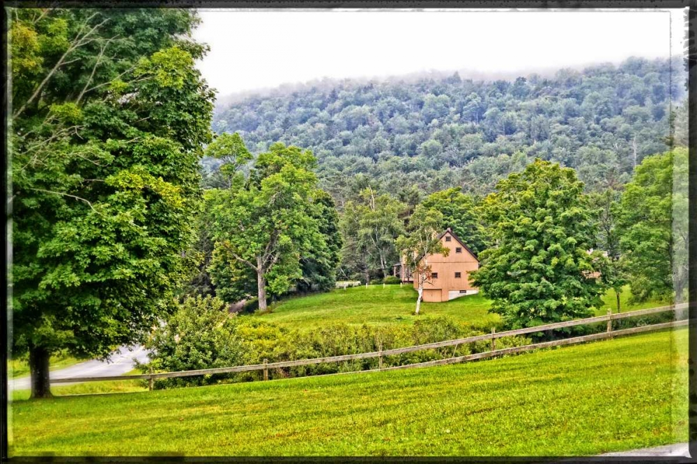 Country Mountain Home art print by Suzanne Foschino for $57.95 CAD