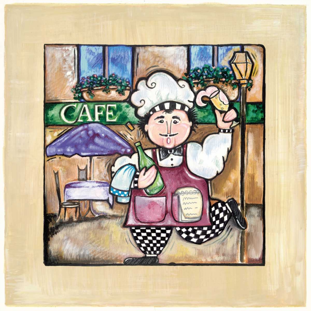 Cafe art print by Galaxy of Graphics for $57.95 CAD