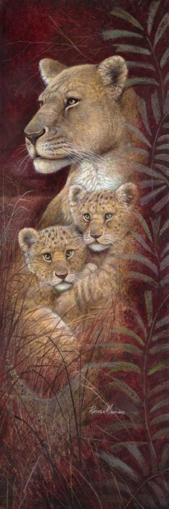Serengeti Twins art print by Ruane Manning for $57.95 CAD