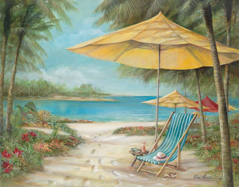 Relax Paradise II art print by Ruane Manning for $57.95 CAD