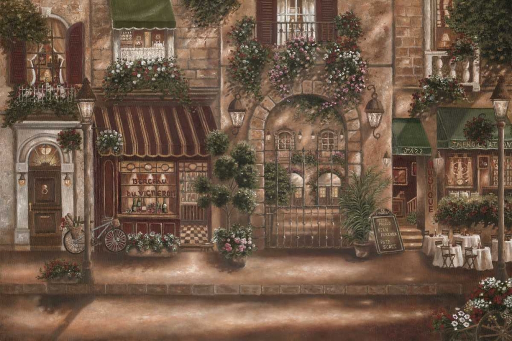 Gourmet Shoppes I art print by Betsy Brown for $57.95 CAD