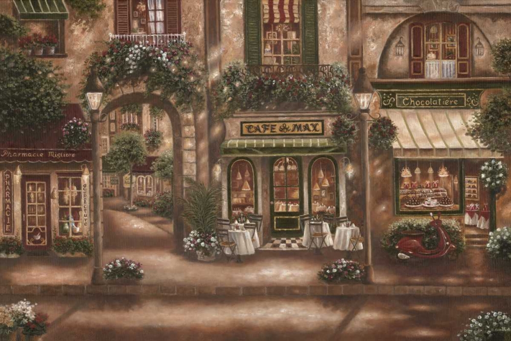Gourmet Shoppes II art print by Betsy Brown for $57.95 CAD