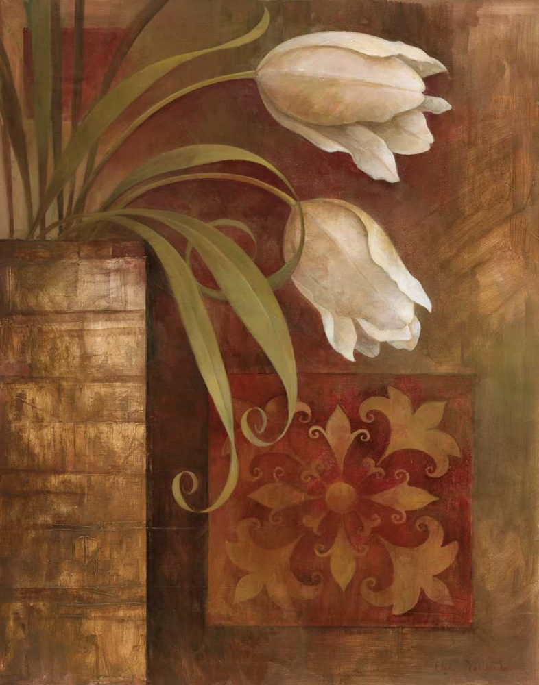 Tulip Interlude I art print by Elaine Vollherbst-Lane for $57.95 CAD