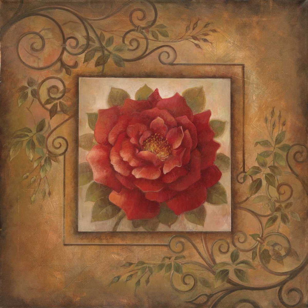 Sacred Rose I art print by Elaine Vollherbst-Lane for $57.95 CAD