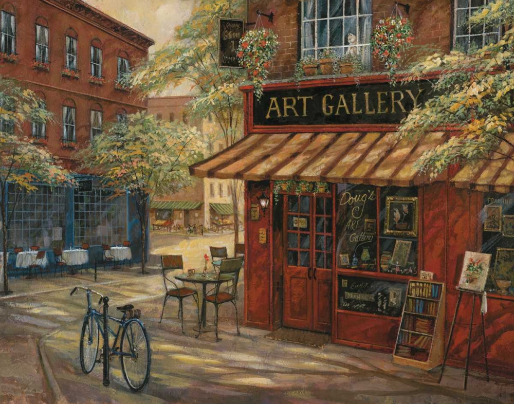 Dougs Art Gallery art print by Ruane Manning for $57.95 CAD