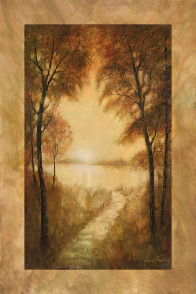 Landscape Tranquility II art print by Ruane Manning for $57.95 CAD