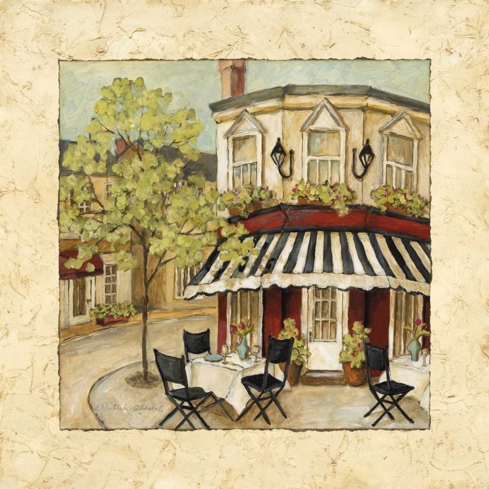 Corner Cafe II art print by Charlene Olson for $57.95 CAD