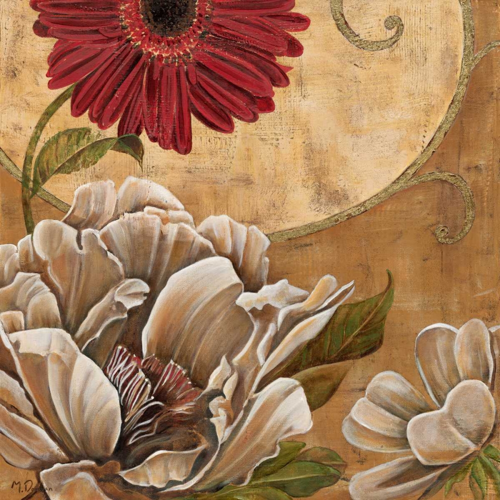 Floral Aura I art print by Maria Donovan for $57.95 CAD