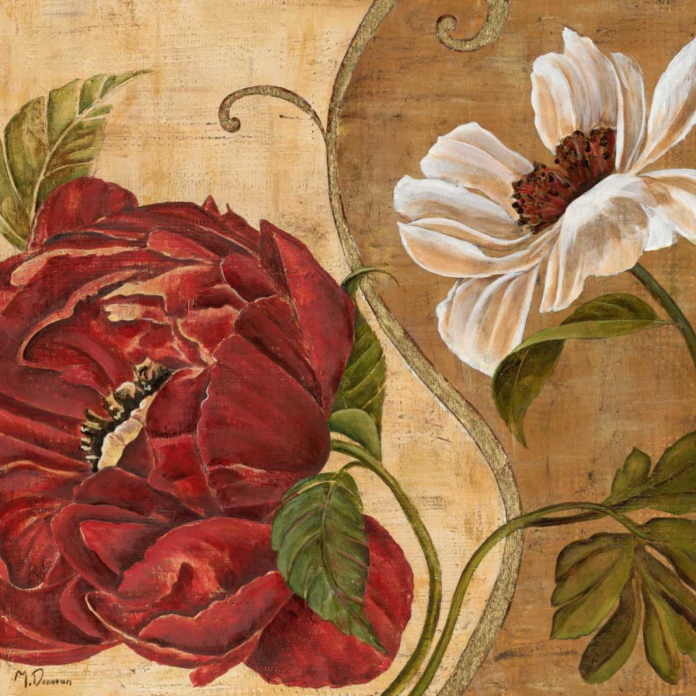 Floral Aura II art print by Maria Donovan for $57.95 CAD