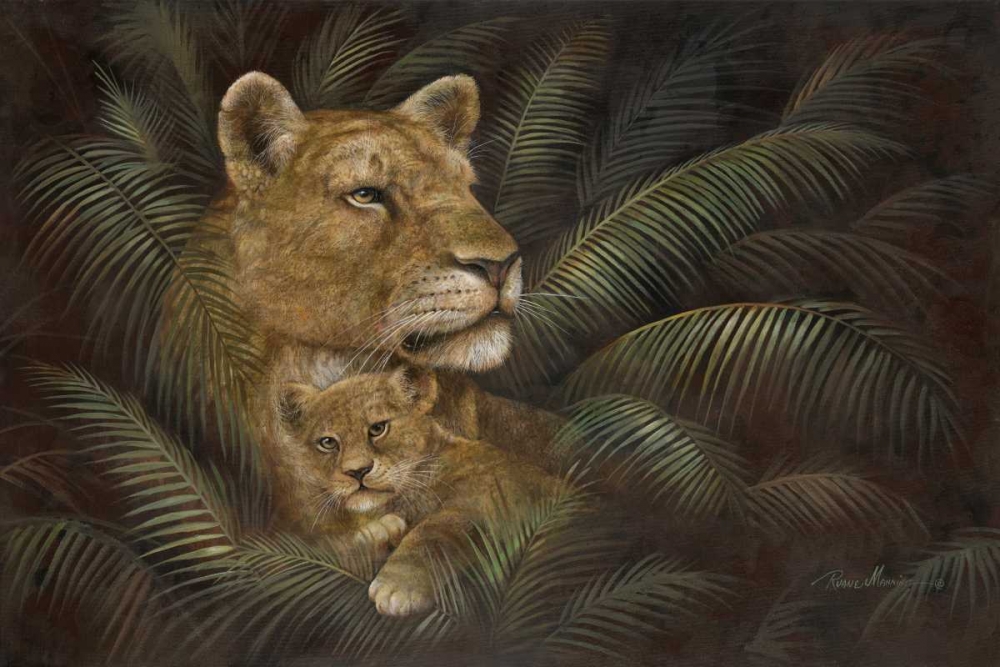 Protective Love art print by Ruane Manning for $57.95 CAD