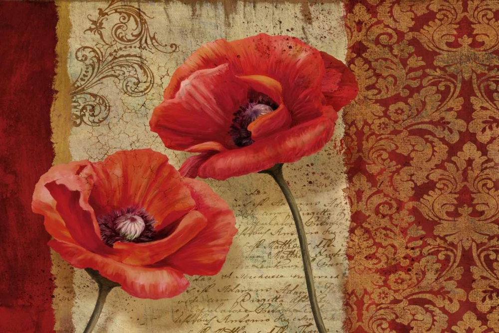 Poppy Flourish art print by Conrad Knutsen for $57.95 CAD