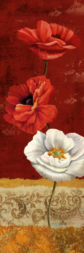 Poppy Gestures I art print by Conrad Knutsen for $57.95 CAD